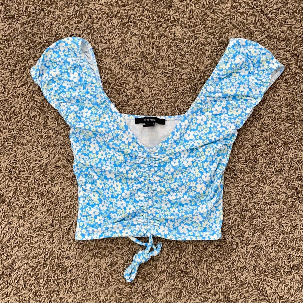 Floral Crop Top